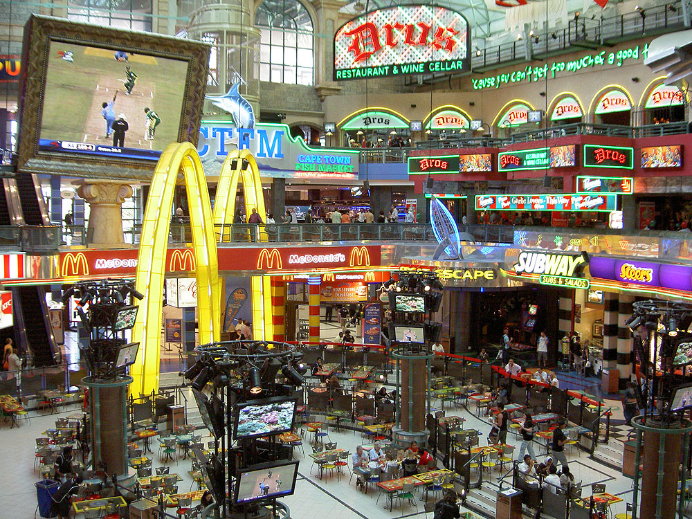 food court