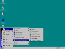 Windows NT 4 Workstation开始菜单